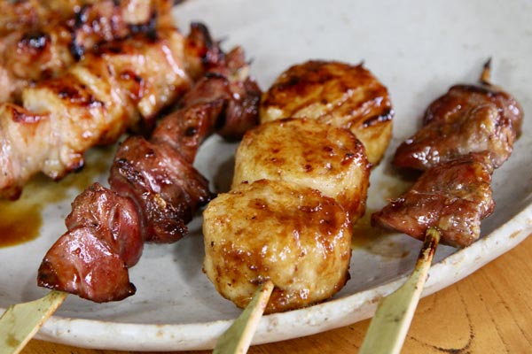 籠乃鳥焼き鳥メニューその2